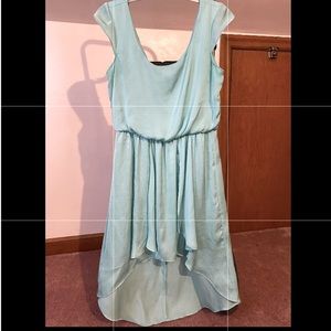 City Triangle Mini Dress Color Mint